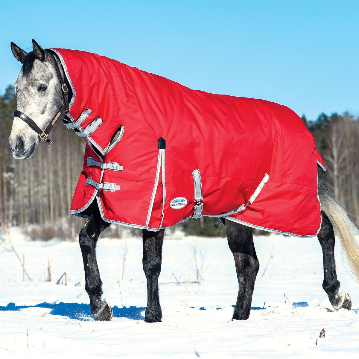 Red/Silver/Navy Heavy Combo Neck M620829