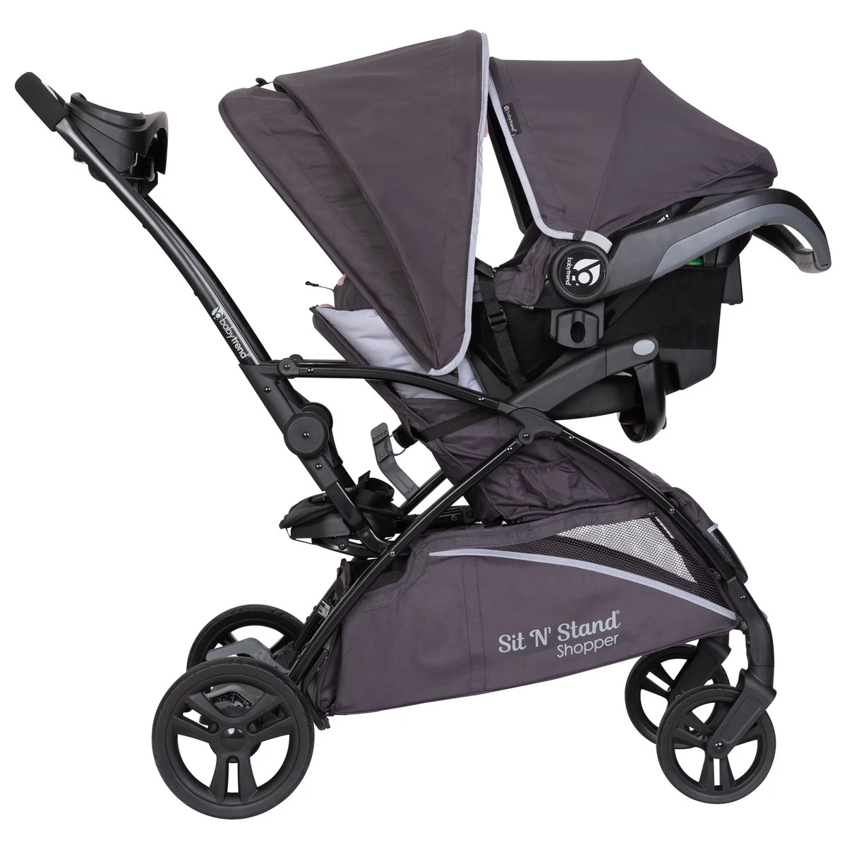 Pink 5-in-1 Stroller J789