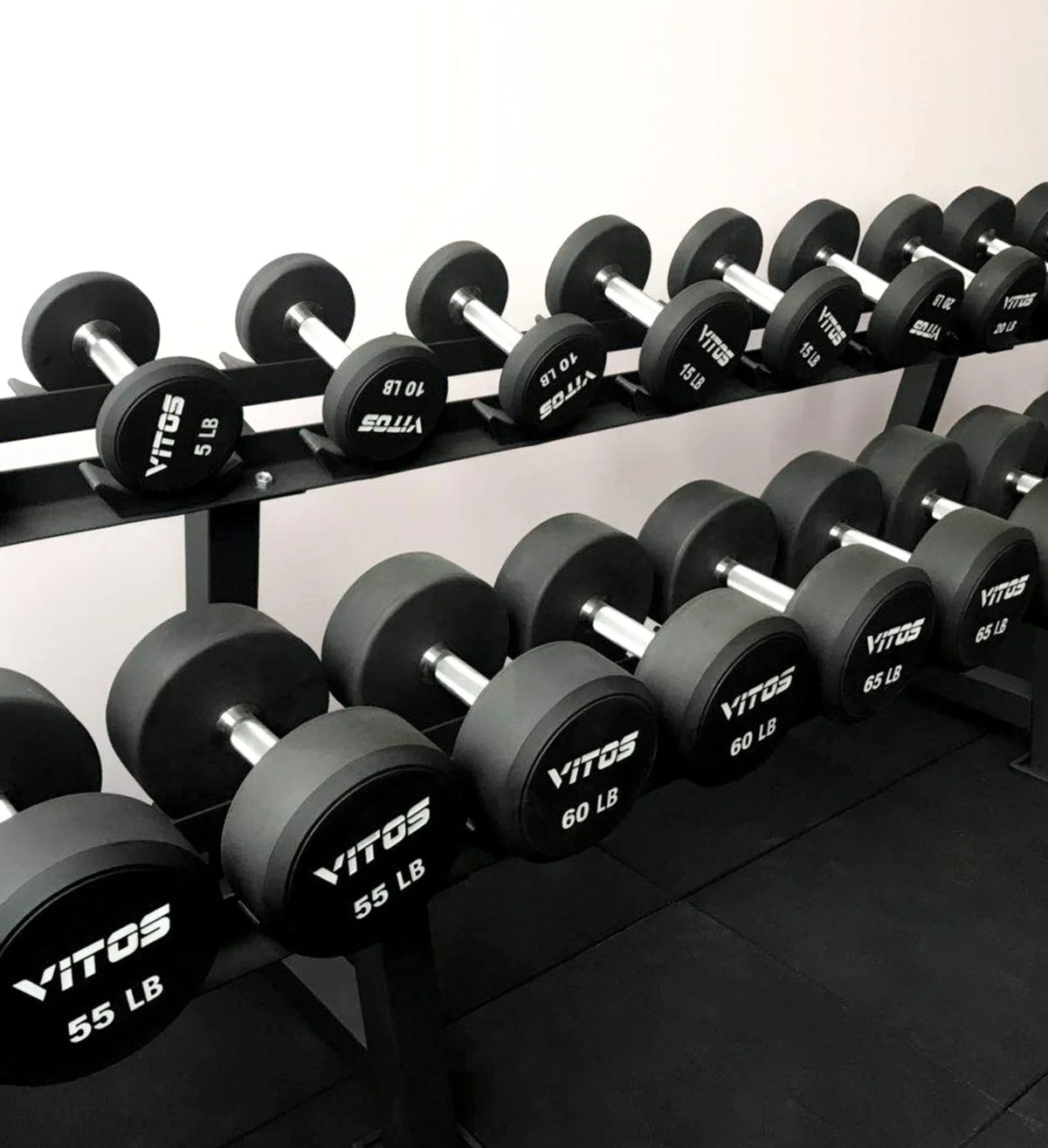 Chrome Handle Dumbbell Pairs N662