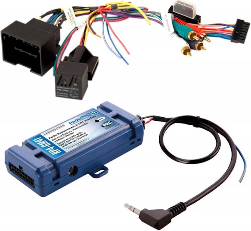 Radio Replacement Interface with Steering Wheel Control Y112804