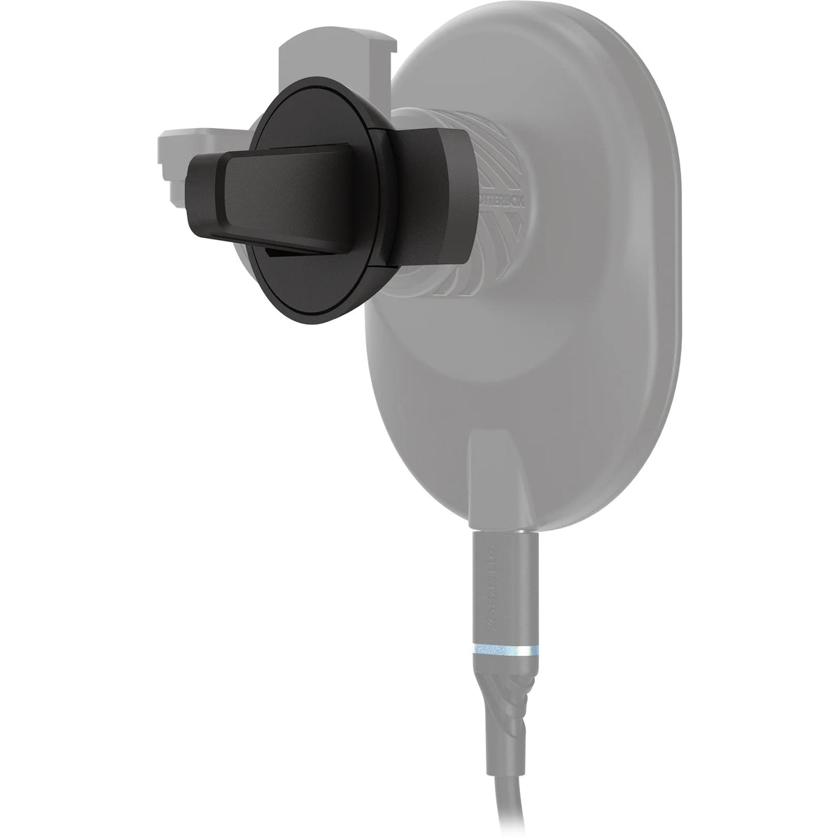 Black Wireless Charger Car Vent Mount for MagSafe D986