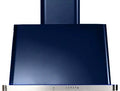 30 in. Midnight Blue Wall Mount Range Hood with 600 CFM Blower L80498