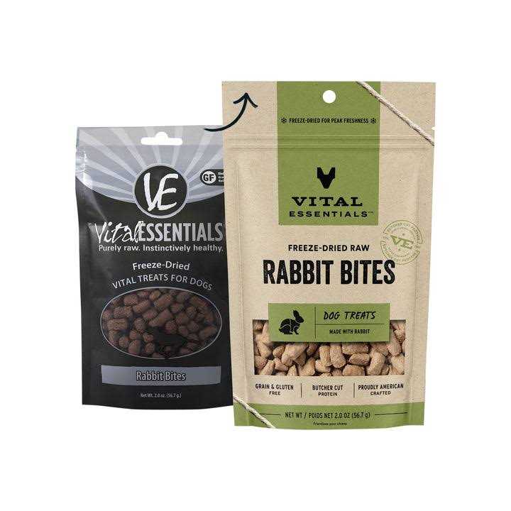 Freeze-Dried Rabbit Bites Dog Treats L66285