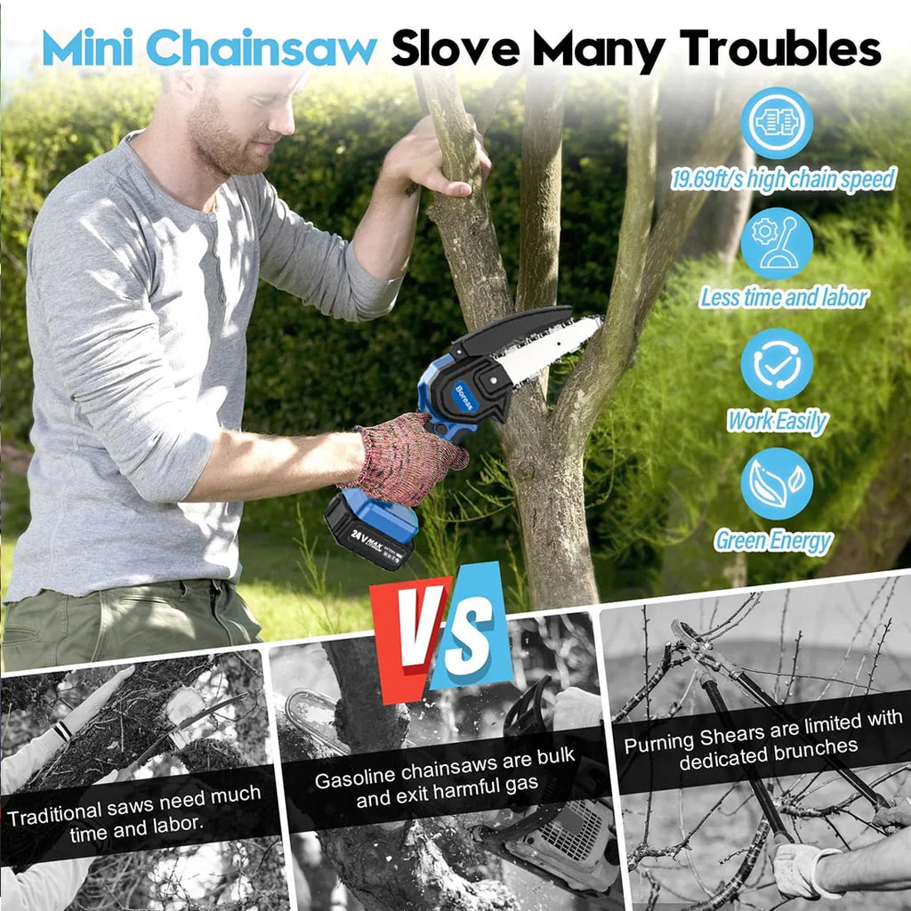 6 inch Cordless Mini Chainsaw P220881