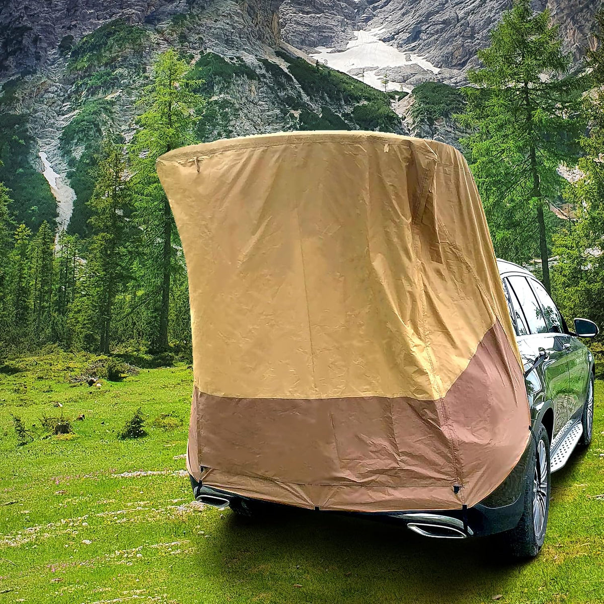 Yellow Waterproof Awning Tent Z620764