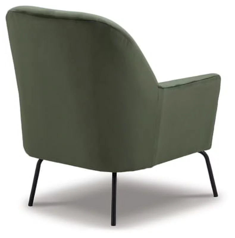Green Velvet Upholstered Accent Chair S872