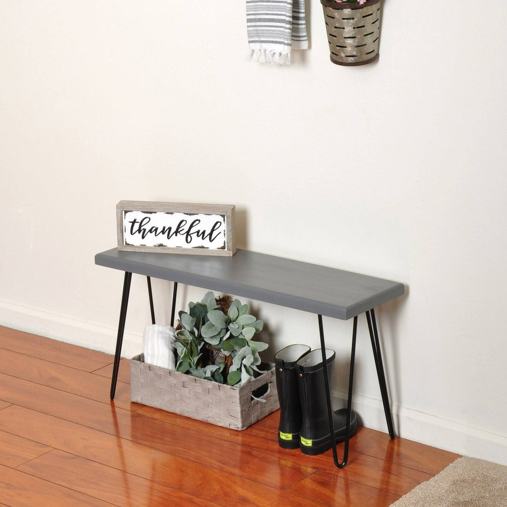 Wood Bench D758
