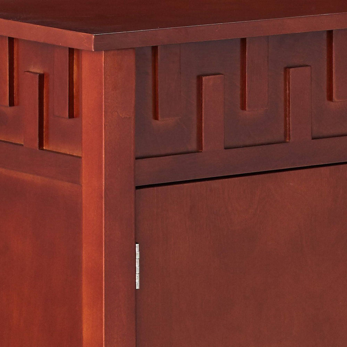 Walnut Wood Sideboard Buffet Console Table with Storage Doors I515