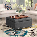 Tufted Square Storage Ottoman Z836475