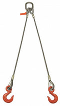 Wire Rope Sling, 17 ft L, 2200 lb Capacity R413950