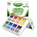 Washable Markers Broad Point Assorted 200 Box W3519