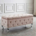 Tufted Storage Ottoman B657