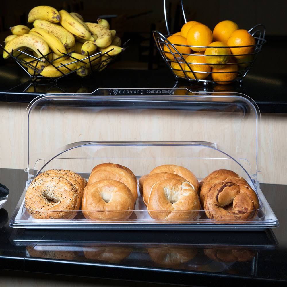 12 x 20 in. White Shallow Tray Q99343