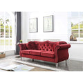 Burgundy Sofa Y22336