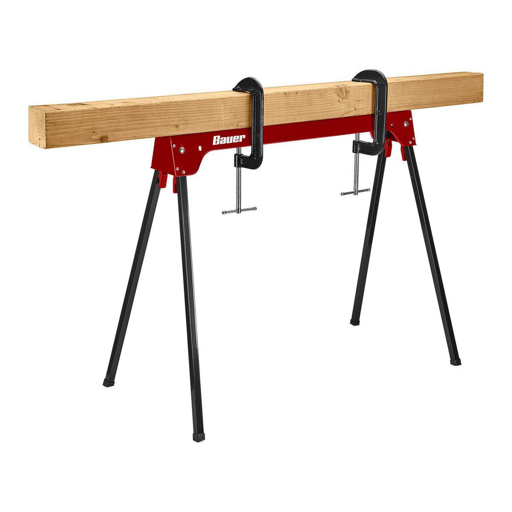 29 in. Steel Folding Sawhorse H2219