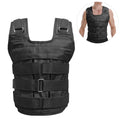 Adjustable Weighted Vest Oxford Strength Training 110lb Max V5842