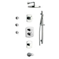 Chrome 8 in Shower System T215957