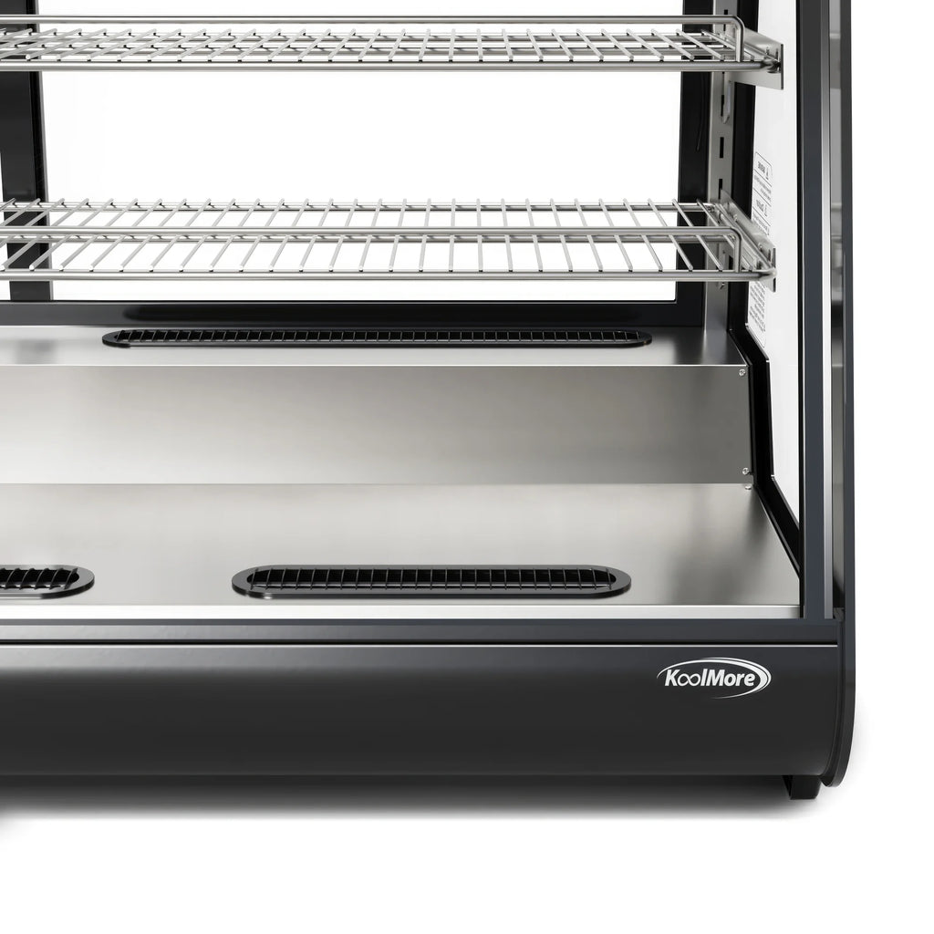 Black Countertop Bakery Display Refrigerator U213