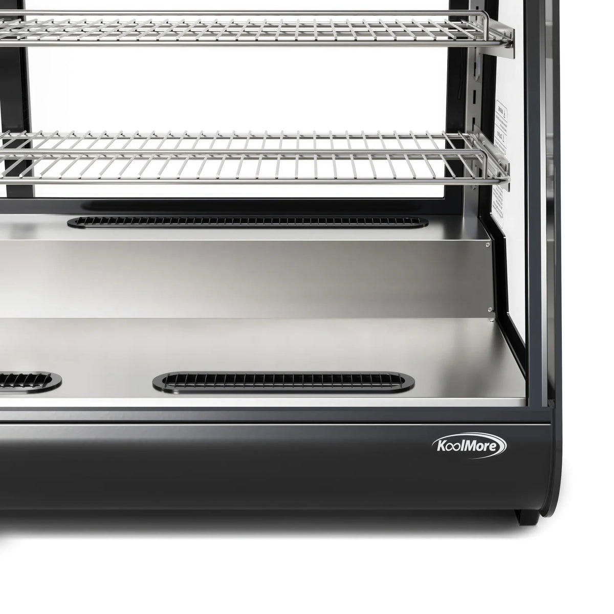 Black Countertop Bakery Display Refrigerator U213