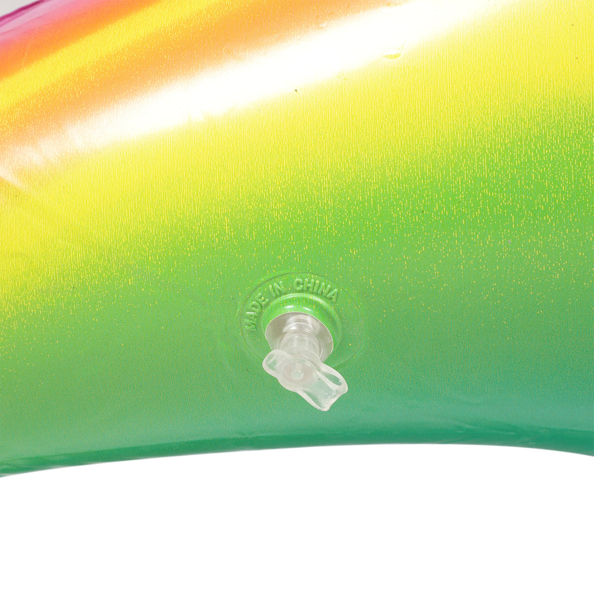 Inflatable Dolphin Toy Beach Pool Float Balloons Multicolor X4264