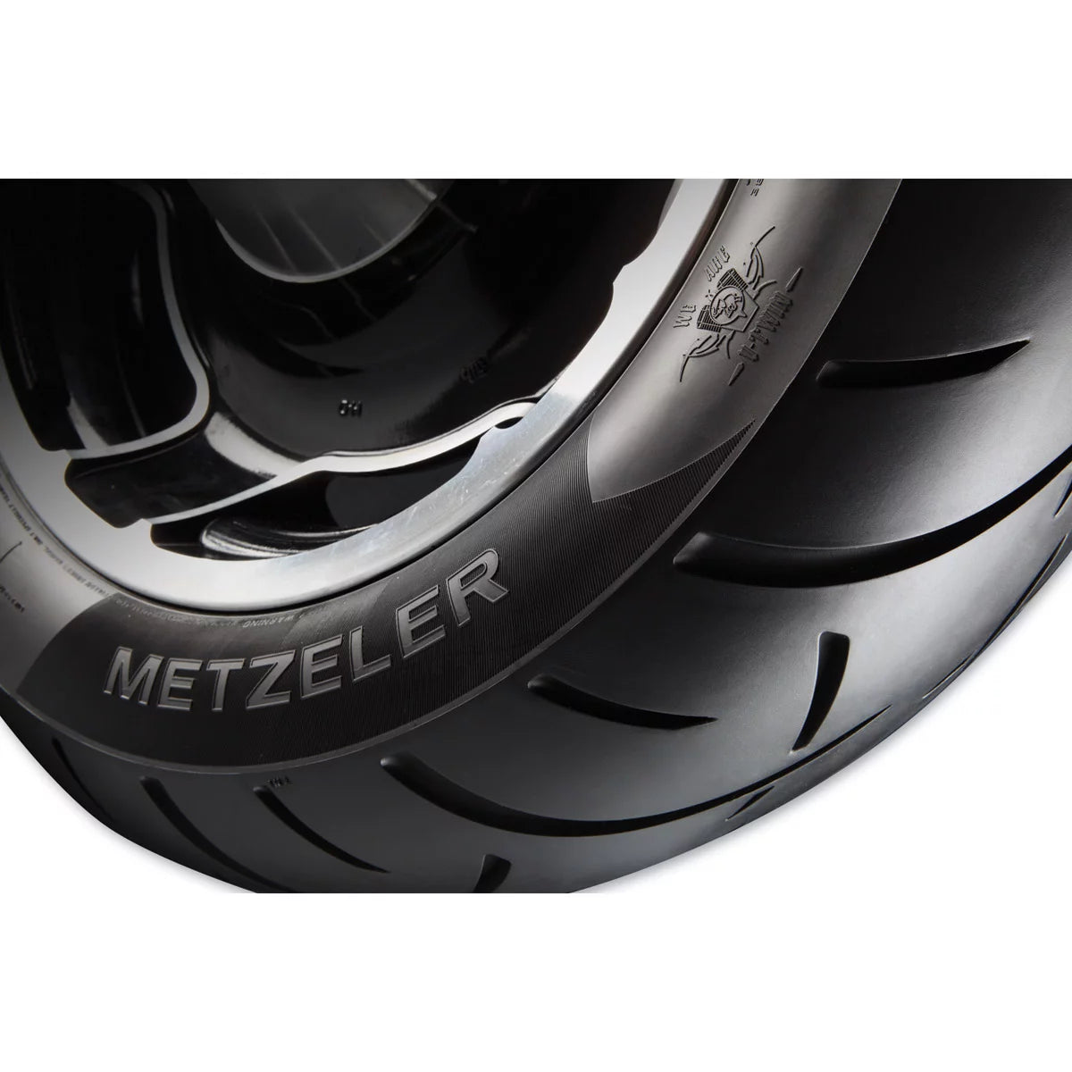 Front Motorcycle Tire 120/70B-21 Black Wall M212