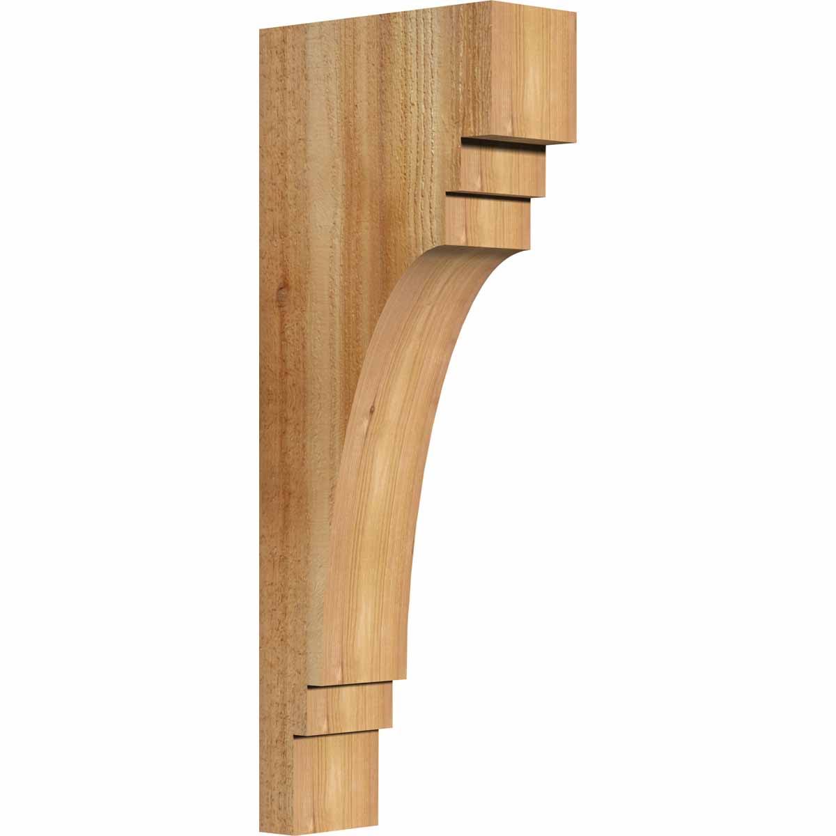 Pescadero Rough Sawn Corbel, Western Red Cedar W3005