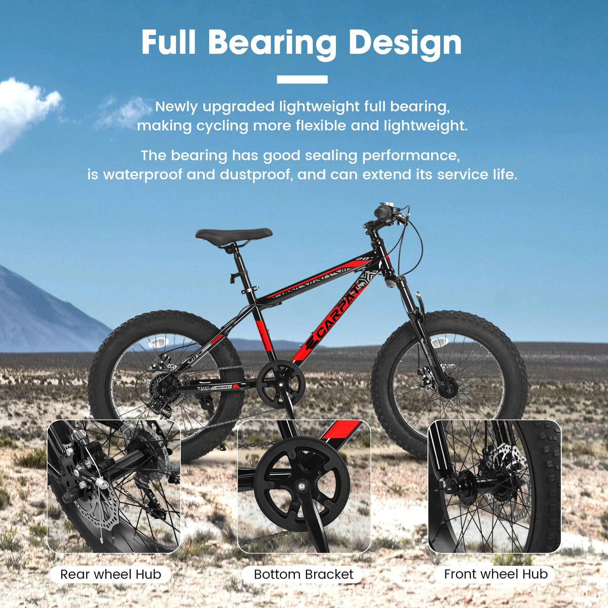 20 Inch Fat Tire 7 Speed Kids Bike P317283
