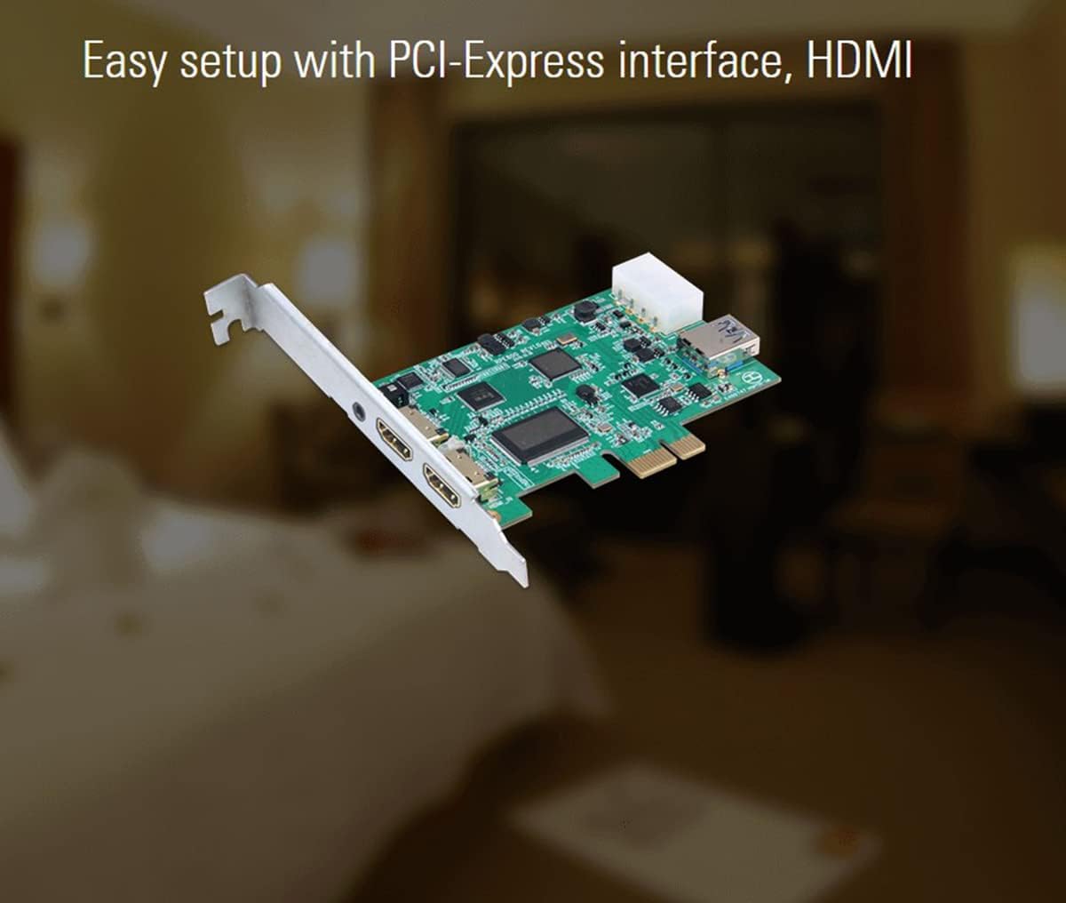PCIe Video Capture Card, HD 1080P 60fps HDMI E10894