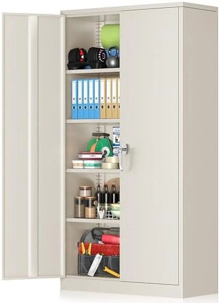 Black Steel Locking Tool Cabinet U294395