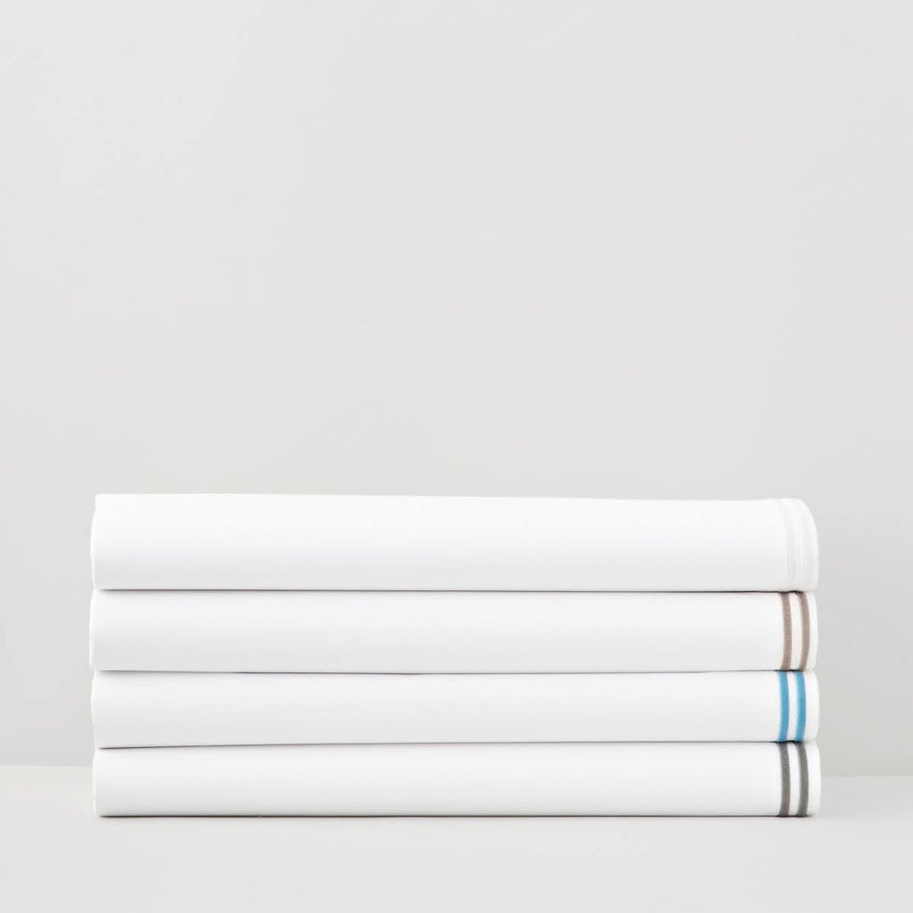 Italian Percale Twin Flat Sheet - Marine Navy K302599