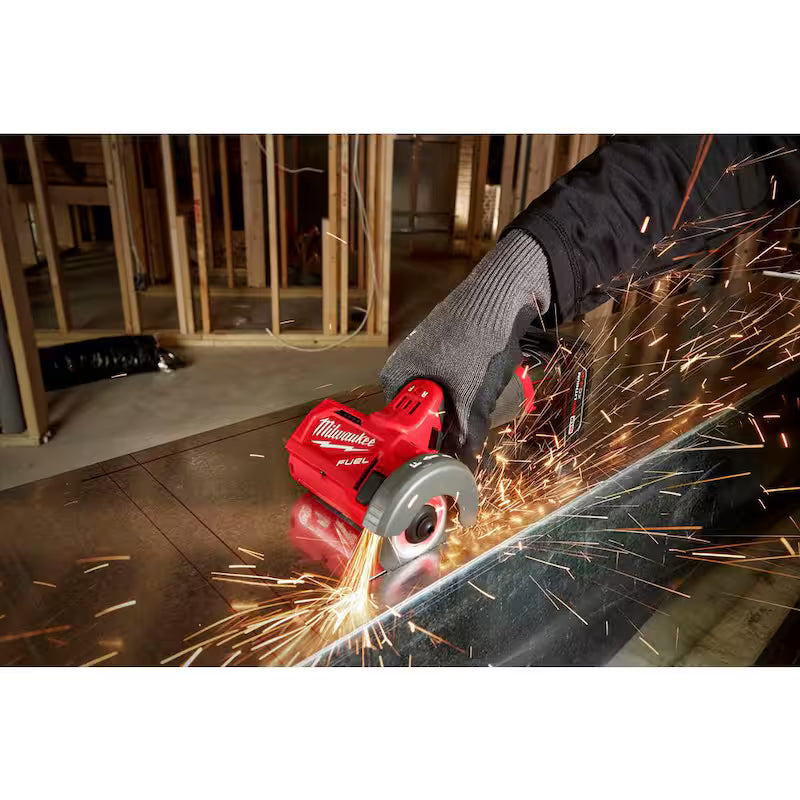 12V Cordless Brushless Cut Off Saw with Battery X347
