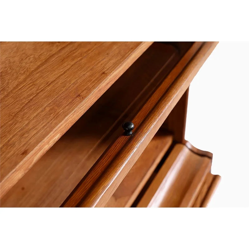 5-Stack Wood Barrister Bookcase in Cherry H111