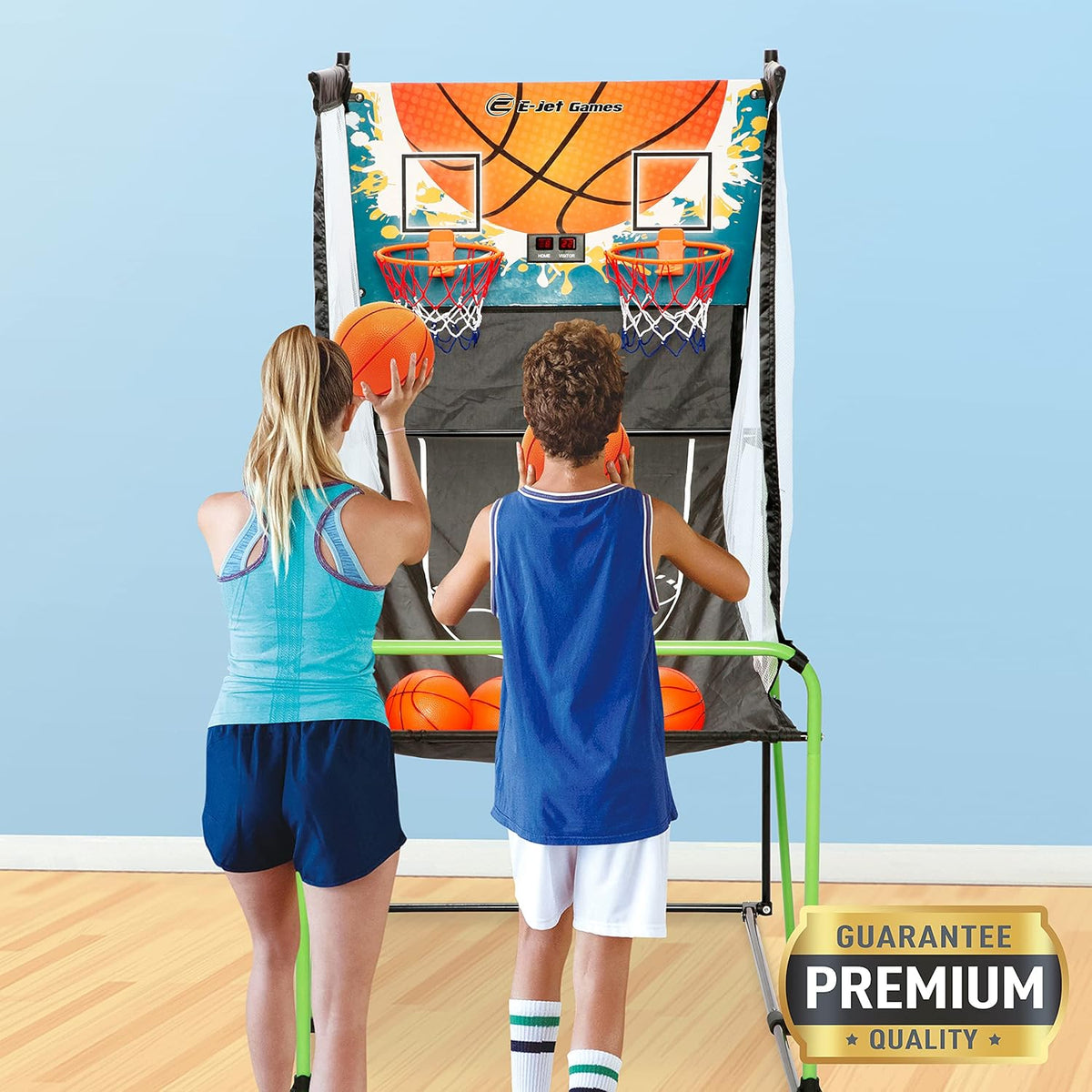 Black Basketball Arcade Game P25506
