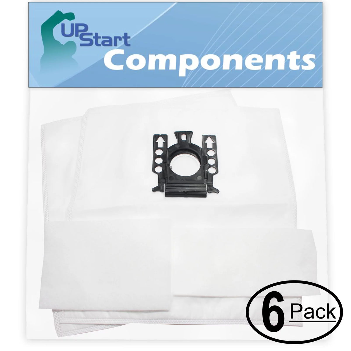12 Replacement Vacuum Bags with 12 Micro Filters Q923