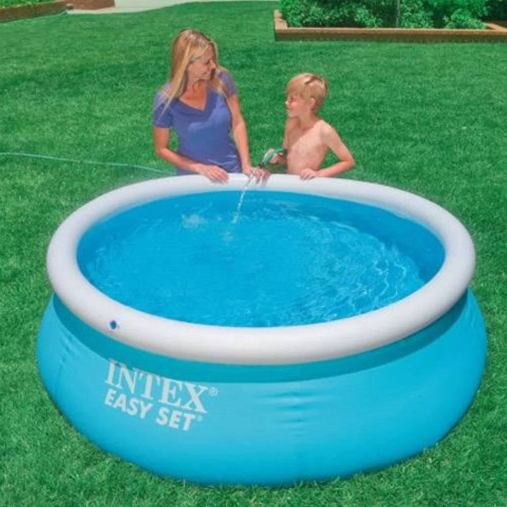 Inflatable Outdoor Pool with Filter Pump L3114