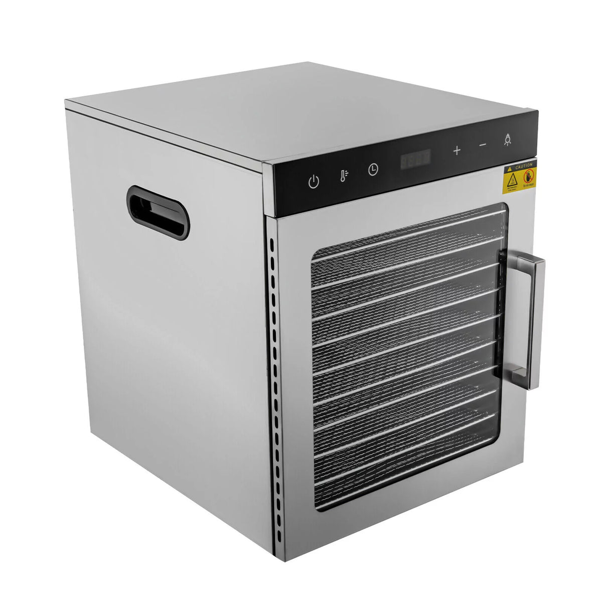 800w 30-90℃ 10 Trays Stainless Steel Food Dehydrator E854864