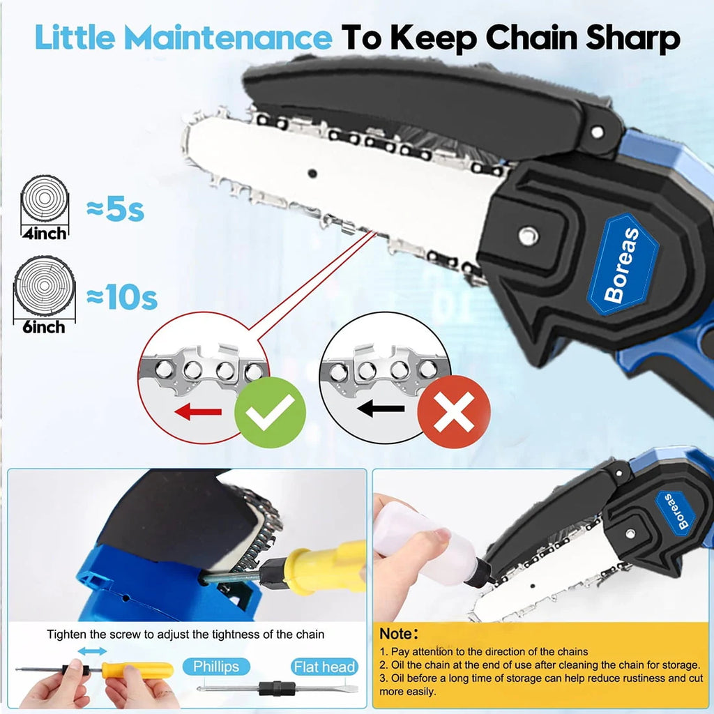 6 inch Cordless Mini Chainsaw P220881
