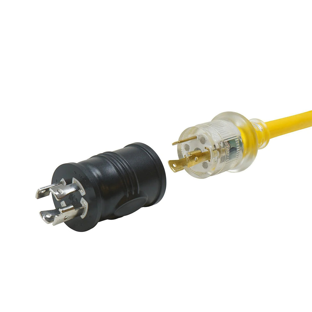 25 Ft. 10/3 15A Generator Cord with Adapter J2800