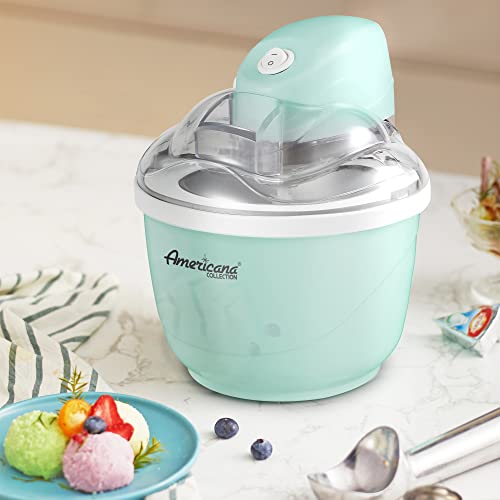 Blue 1 Quart Electric Ice Cream Maker N385