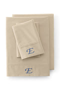 Tan Pintuck Cotton Sheets S141