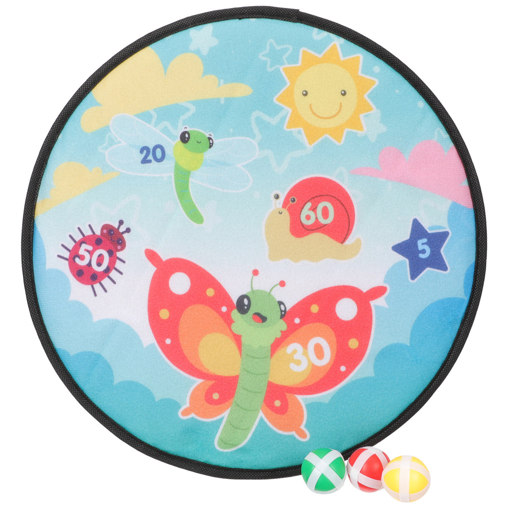 Kids Dart Board with Sticky Balls Toy I193