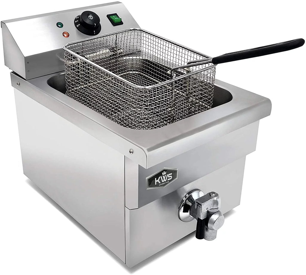 1750W 11.4L Stainless Steel Electric Deep Fryer L50584