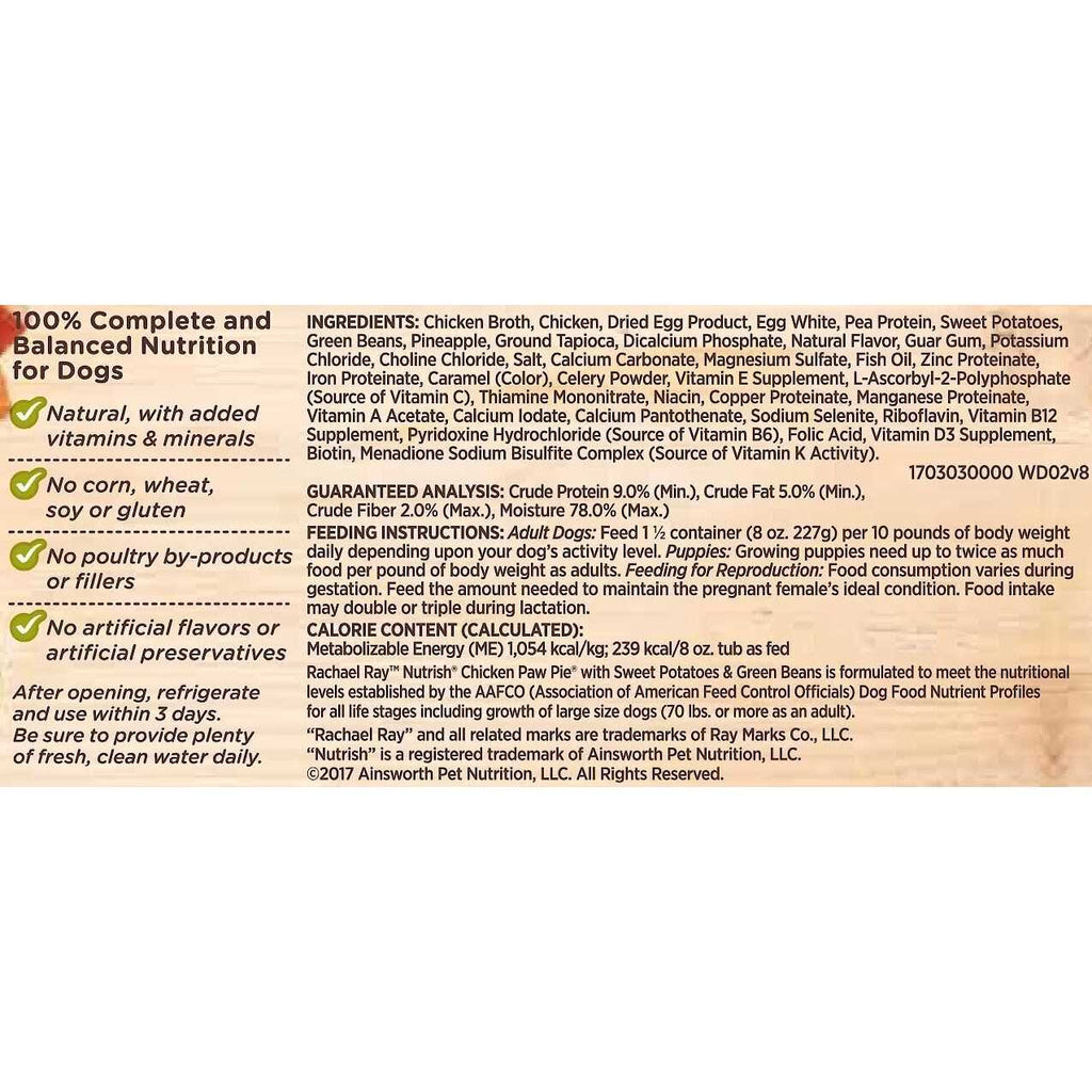 Grain Free Chicken Wet Dog Food N331308