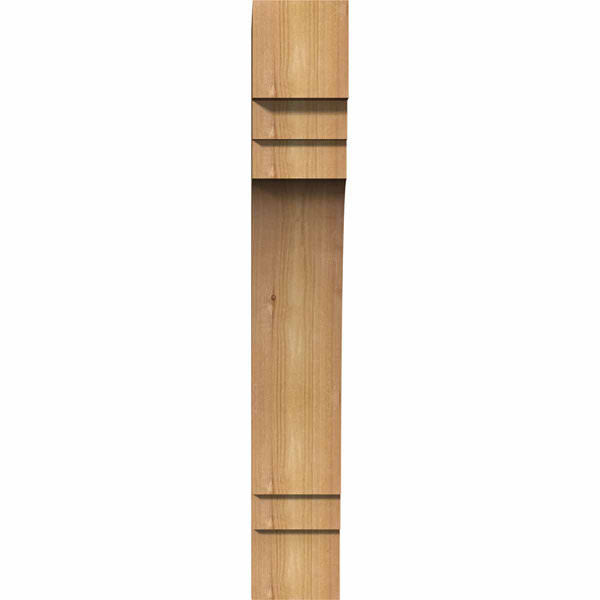 Pescadero Rough Sawn Corbel, Western Red Cedar W3005