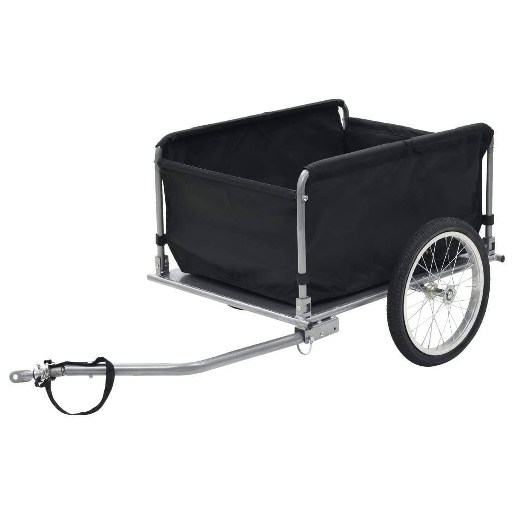 Bike Cargo Trailer Black and Blue 143.3 lb E57113